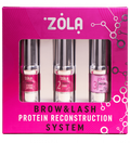 ZOLA Pink Laminating Set Brow&Lash Protein Reconstruction System