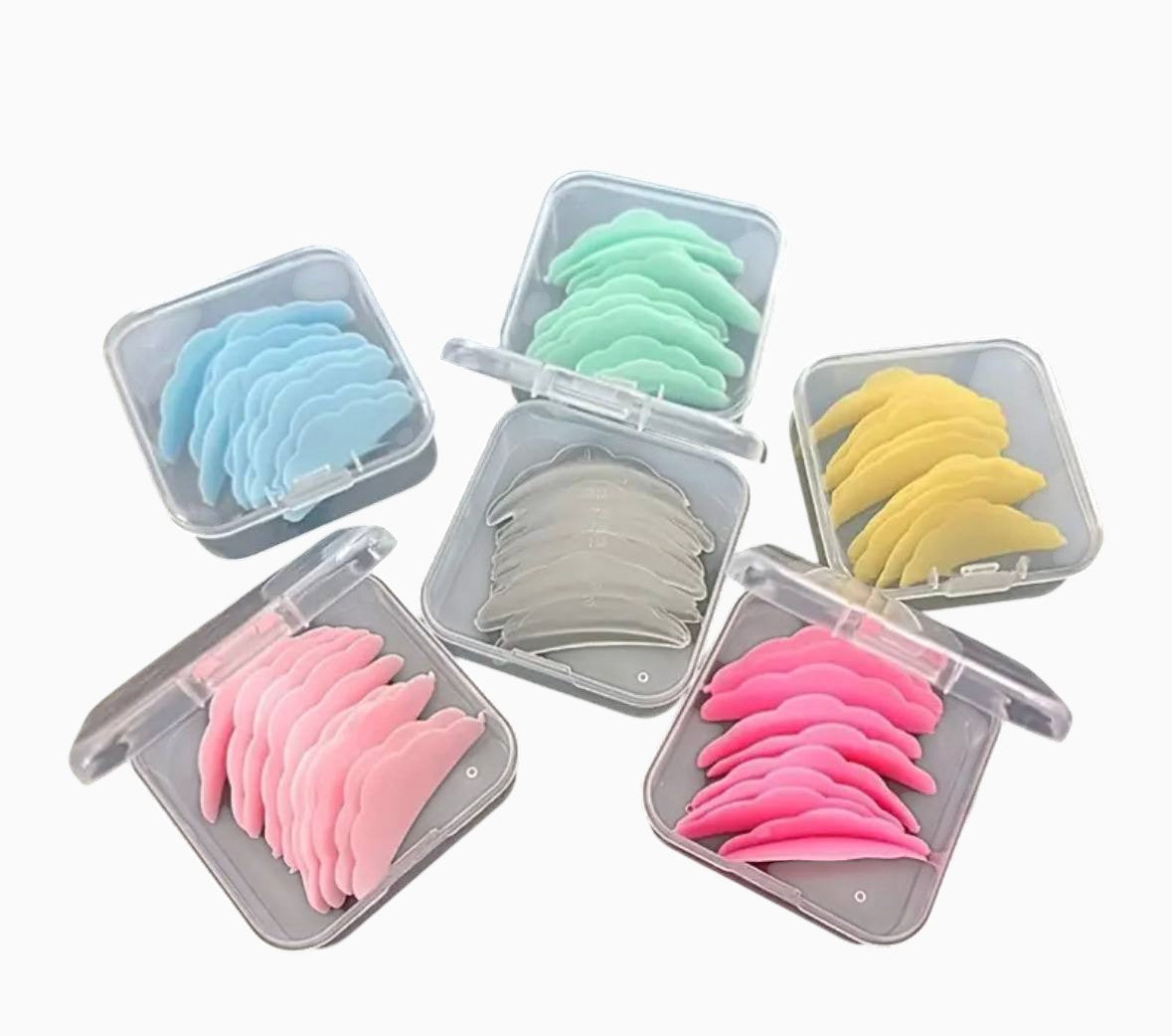 Set of 5 pairs of eyelash lamination rollers (S, M, M1, M2, L)