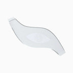 Shaped applicator for eyelash lamination
