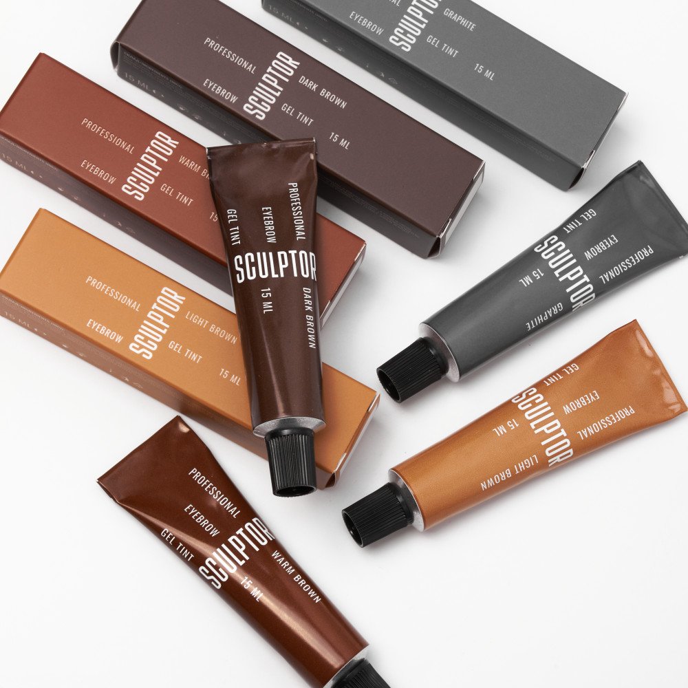 Gel Eyebrow Color 15 ml, SCULPTOR 15 ml.