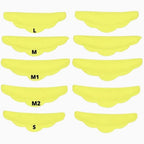 Набор из 5 пар роликов для ламинирования ресниц (S, M, M1, M2, L)