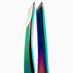 ZOLA Professional beveled tweezers for eyebrows RAINBOW