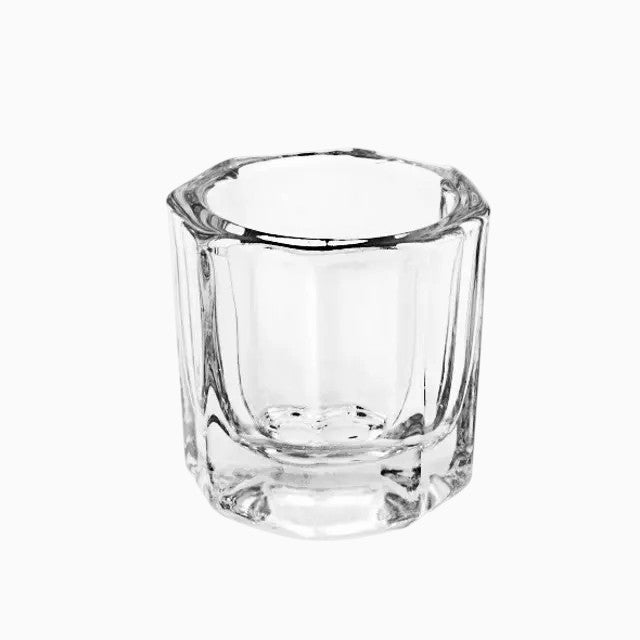 Glass cup for mixing dye and diluting henna