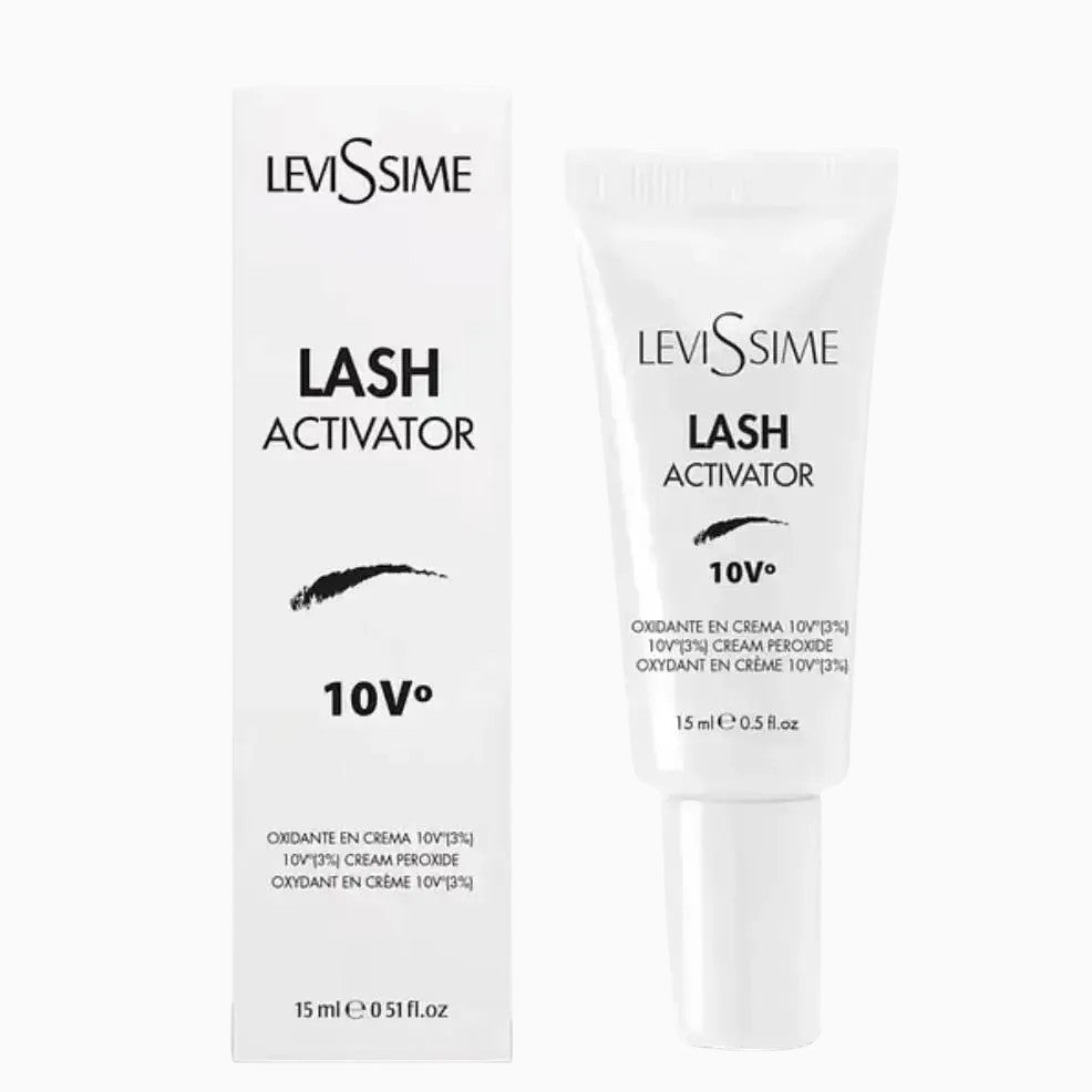 LeviSsime Lash Activator 10Vº Creamy Oxidant 3% for Hair Dye, 15 ml