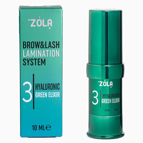 ZOLA Color Lab Laminating Compound 03 Hyaluronic Green Elixir