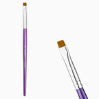 Creator #16 Synthetic Brush Flat Straight